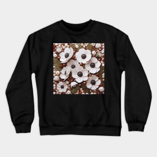 Anemone Flowers Crewneck Sweatshirt